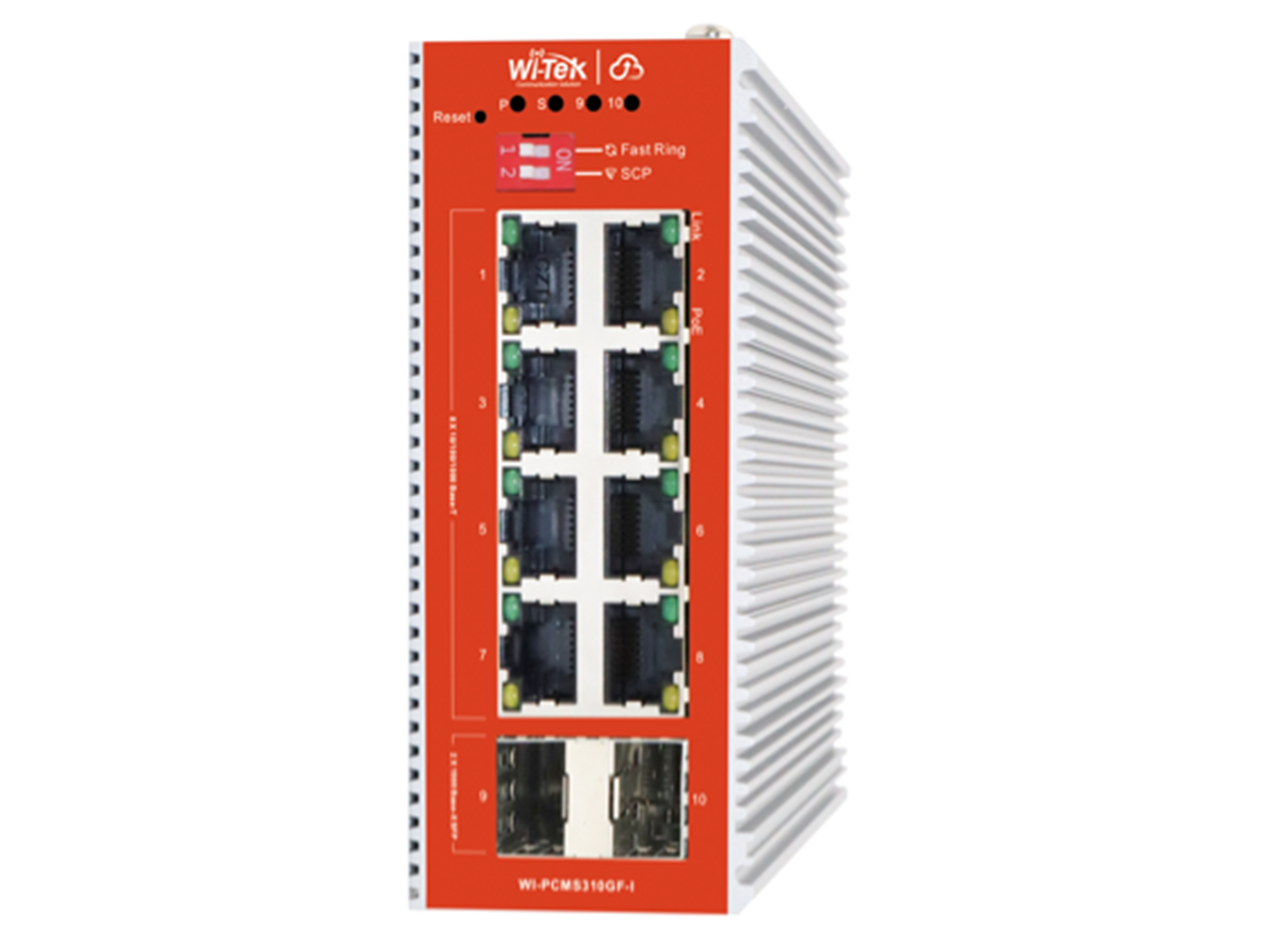 Коммутатор Wi-Tek WI-PCMS310GF-I V2 WI-PСMS310GF-I v2